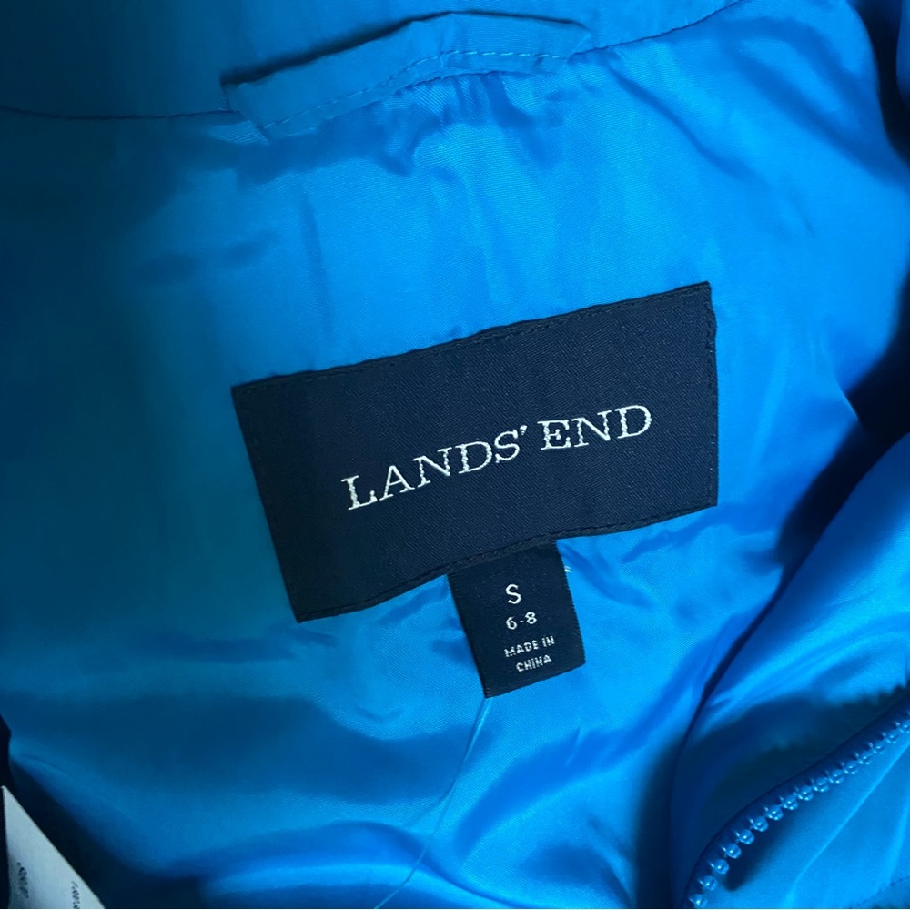 Land's End vest puffer quilted Nwt$49 - Picture 2 of 11